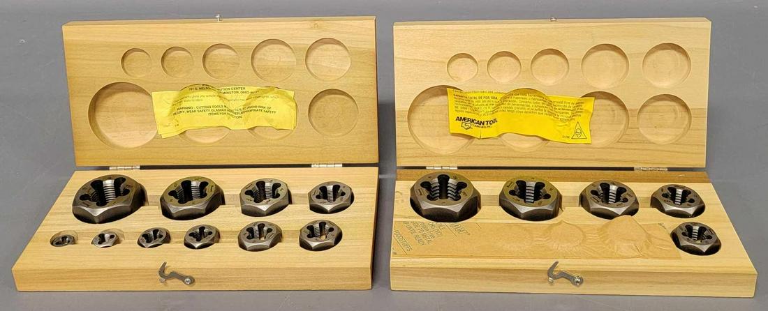 Two Irwin tap & die sets in original boxes (1 of 6)