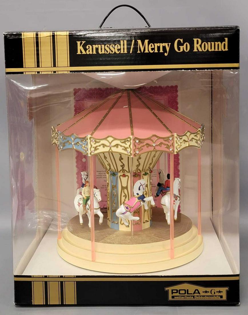 LGB POLA 1941 Karussell Merry Go Round Carousel Train Depot Limited Edition in original box (1 of 9)