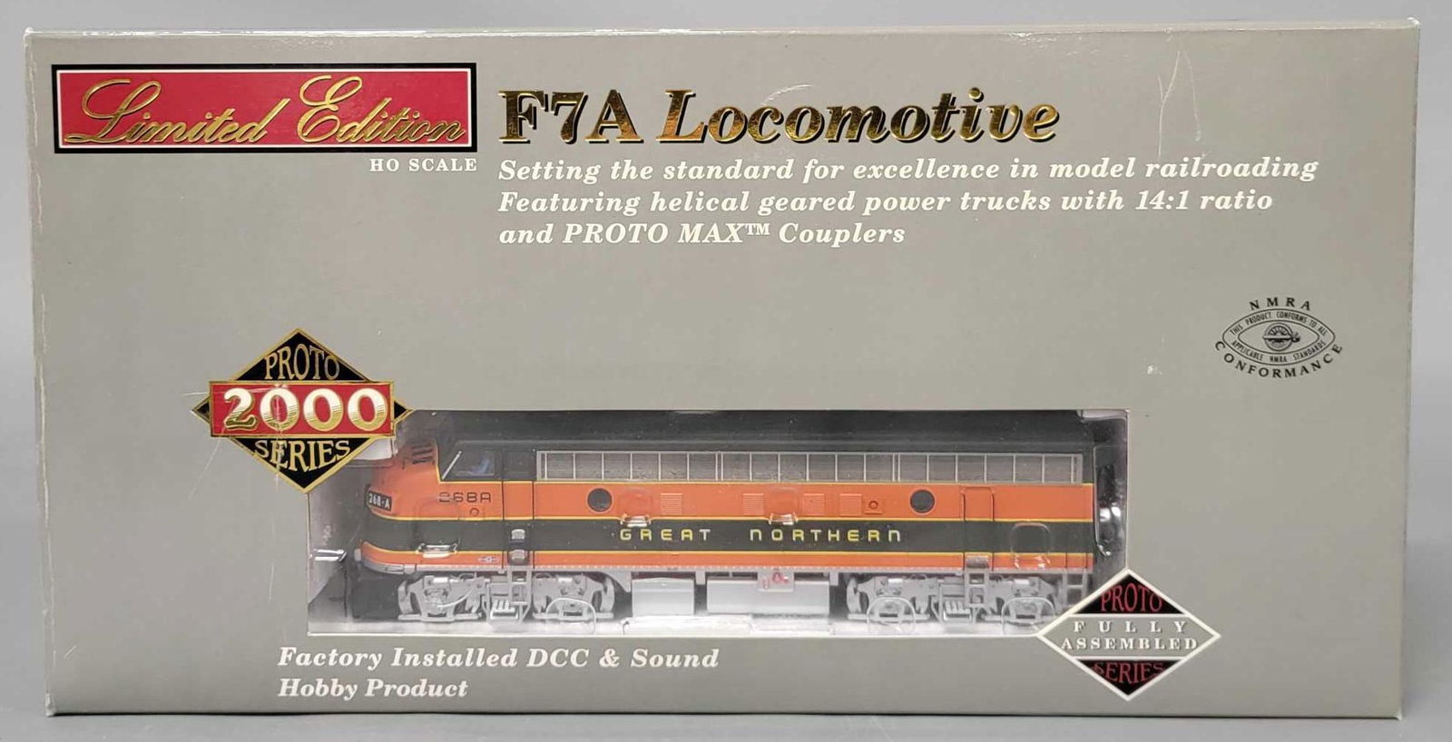 Proto 2000  HO LE 40612 Great Northern F7A Locomotive DCC with Sound in original box (1 of 10)