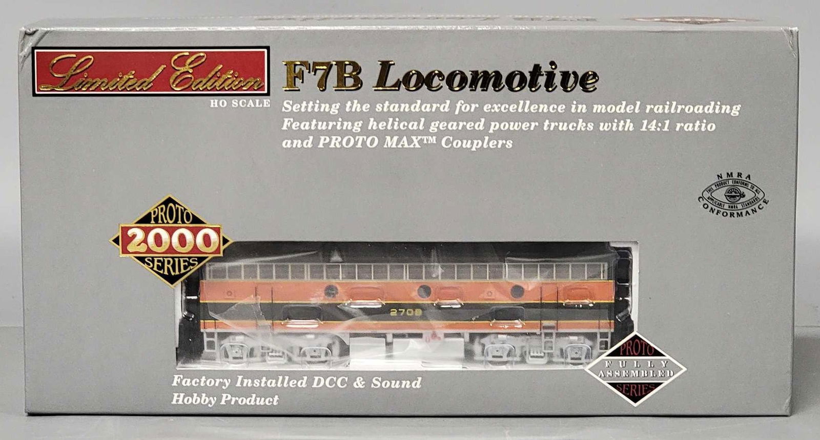 Proto 2000  HO LE 40607 Great Northern 270B unit Locomotive DCC with Sound in original box (1 of 5)
