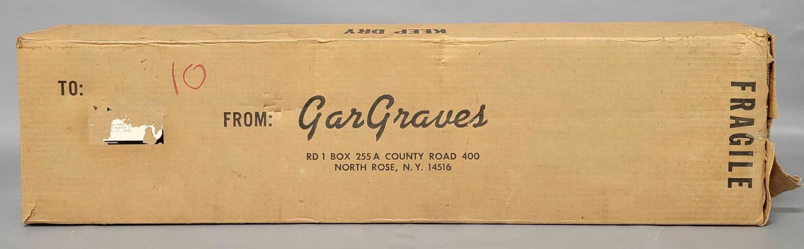 Gargraves 37in 3 RAIL O Gauge Phantom Regular 51 pack straight track new in original box (1 of 3)