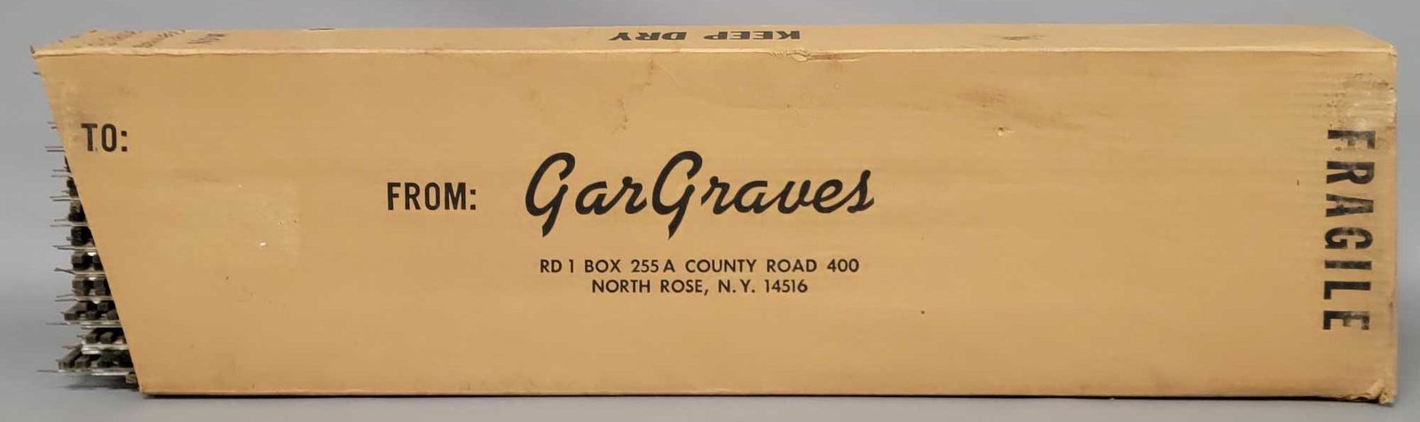 Gargraves 37in 2 RAIL S Gauge Regular straight track 52 pack new in original box: Gargraves 37in 2 RAIL S Gauge Regular 52 pack new in original box, this looks to have been set up in a hobby store for individual sale so some of the track pieces may have minor issues due to being pu