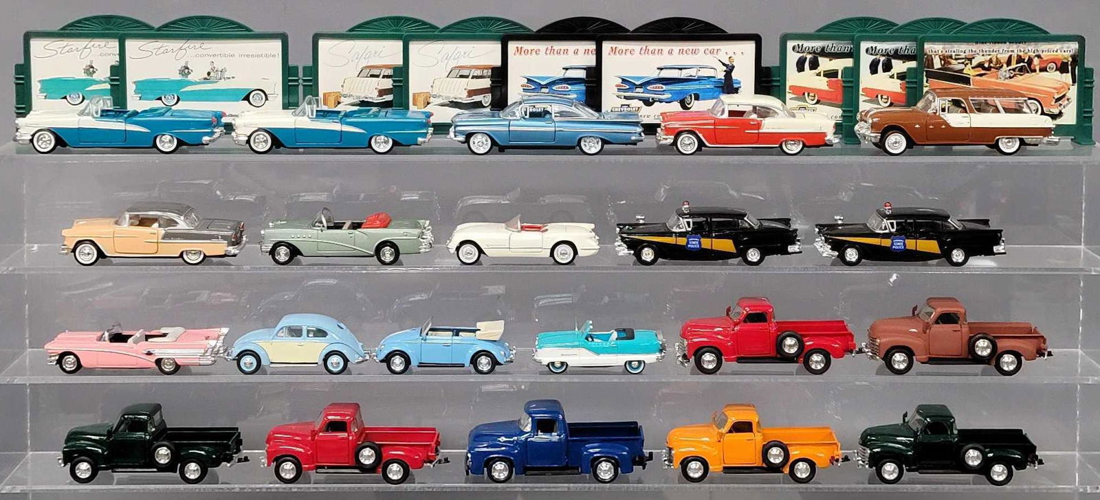 Twenty one primarily Road Champs 1/43 diecast cars (1 of 11)