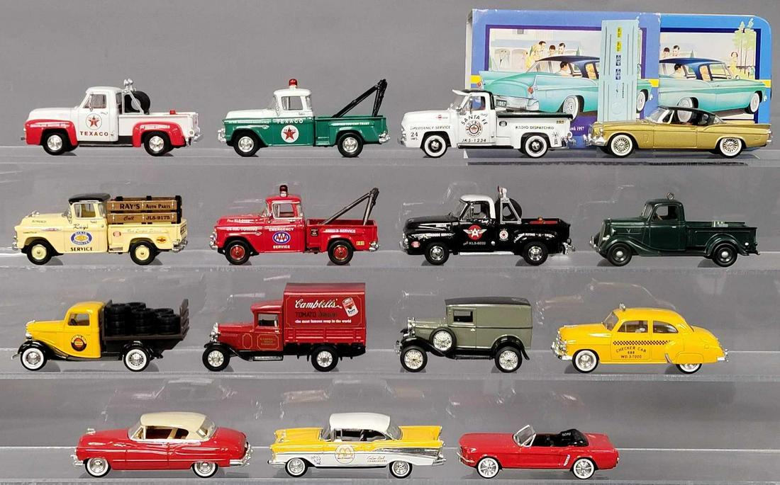 Fifteen mixed maker 1/43 scale diecast cars (1 of 6)