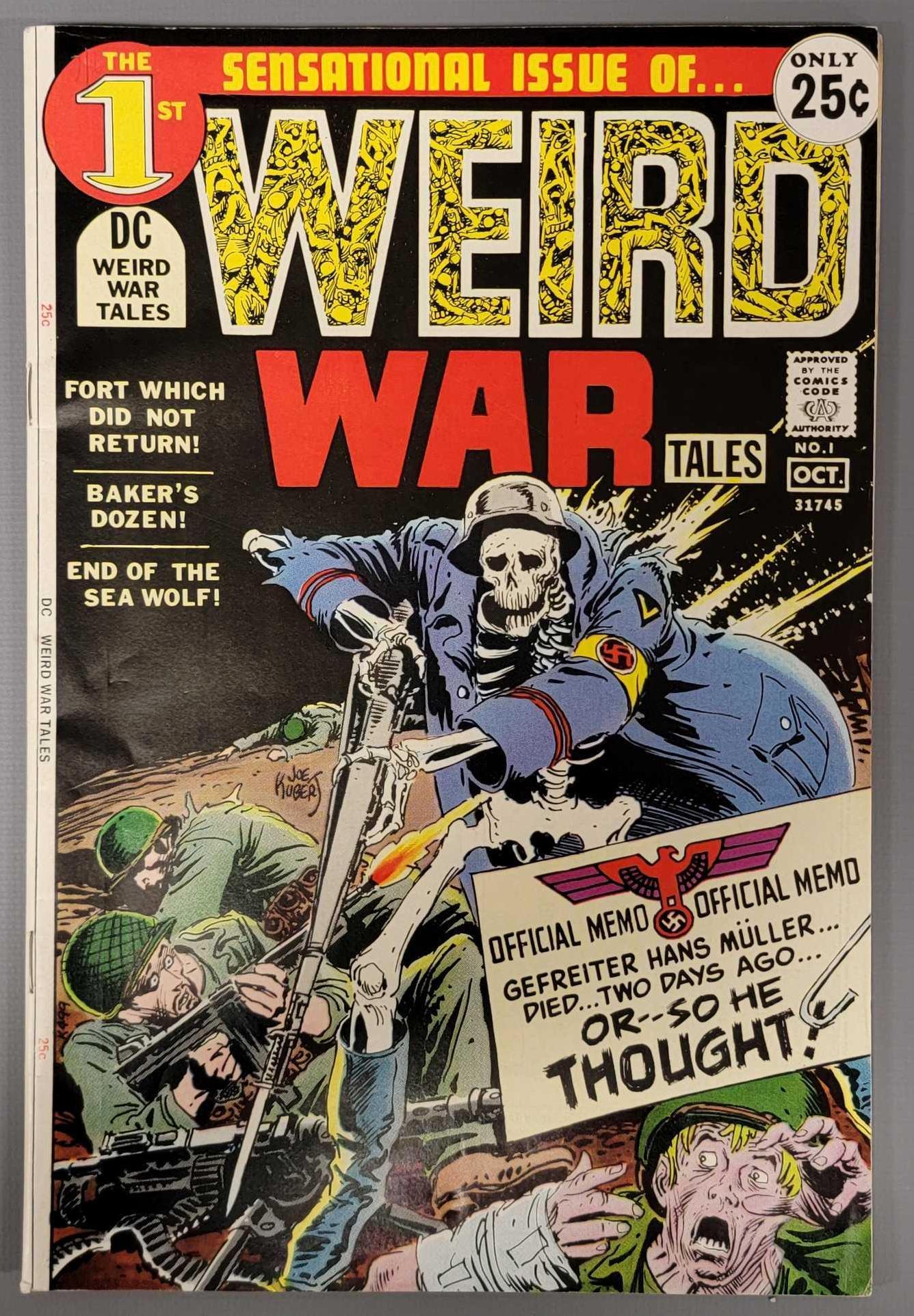 DC comics Weird War Tales #1 (1 of 13)