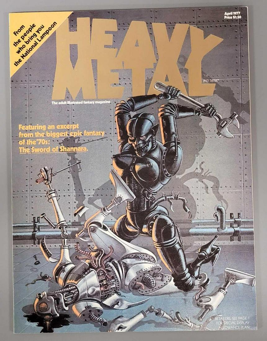Heavy Metal Magazine Issue 1 April 1977 (1 of 8)