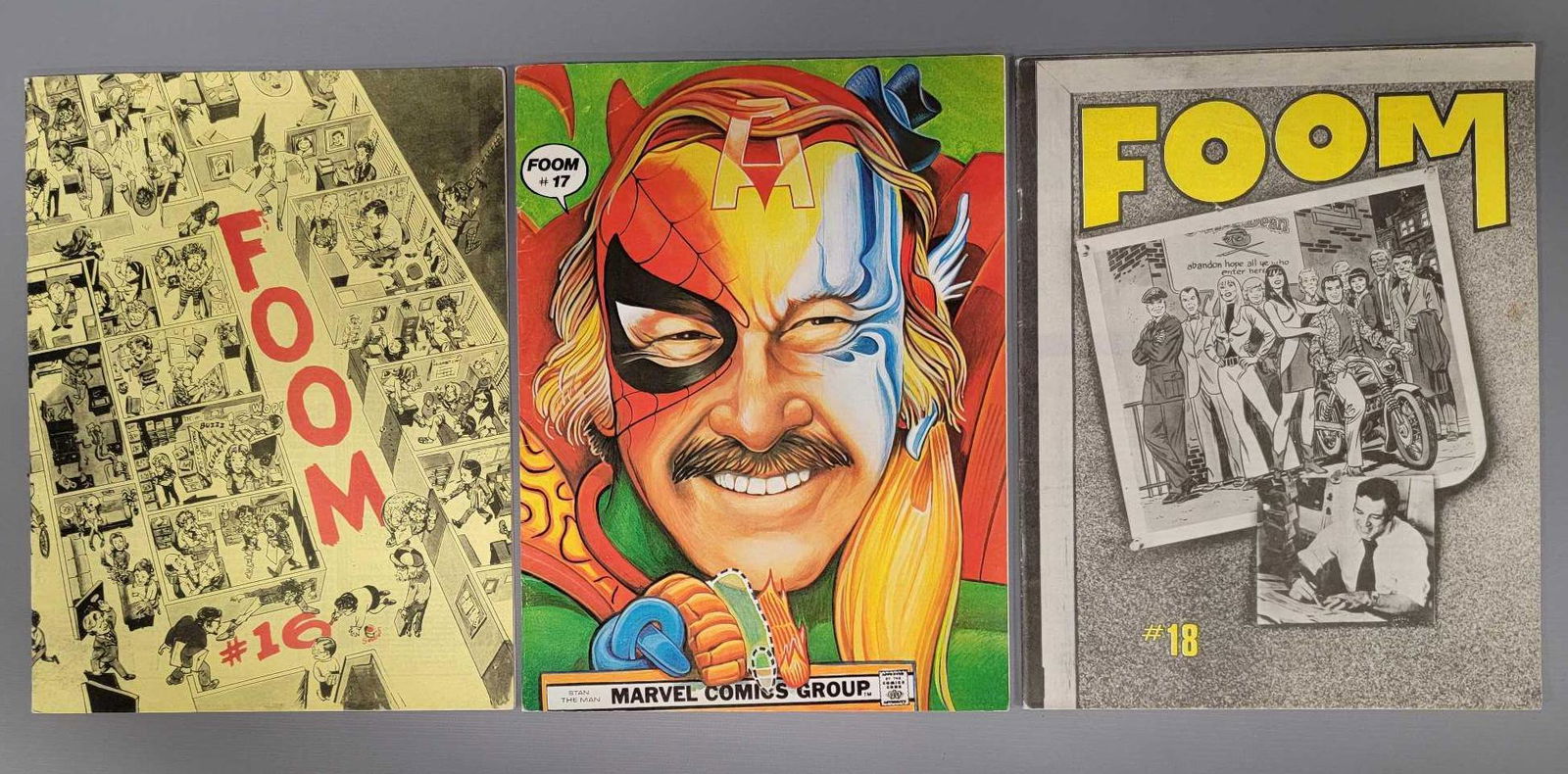 Three Marvel Foom Magazines #16 #17 and #18 (1 of 4)