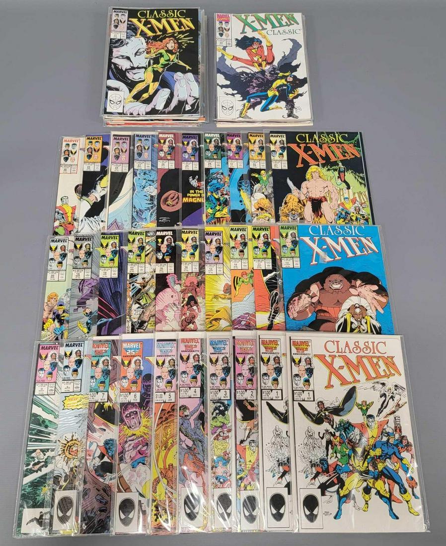 Large Collection of Marvel Classic X-men comic books and others (1 of 6)