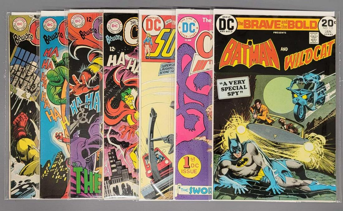 Seven Marvel assorted comics including Batman and the Creeper (1 of 4)