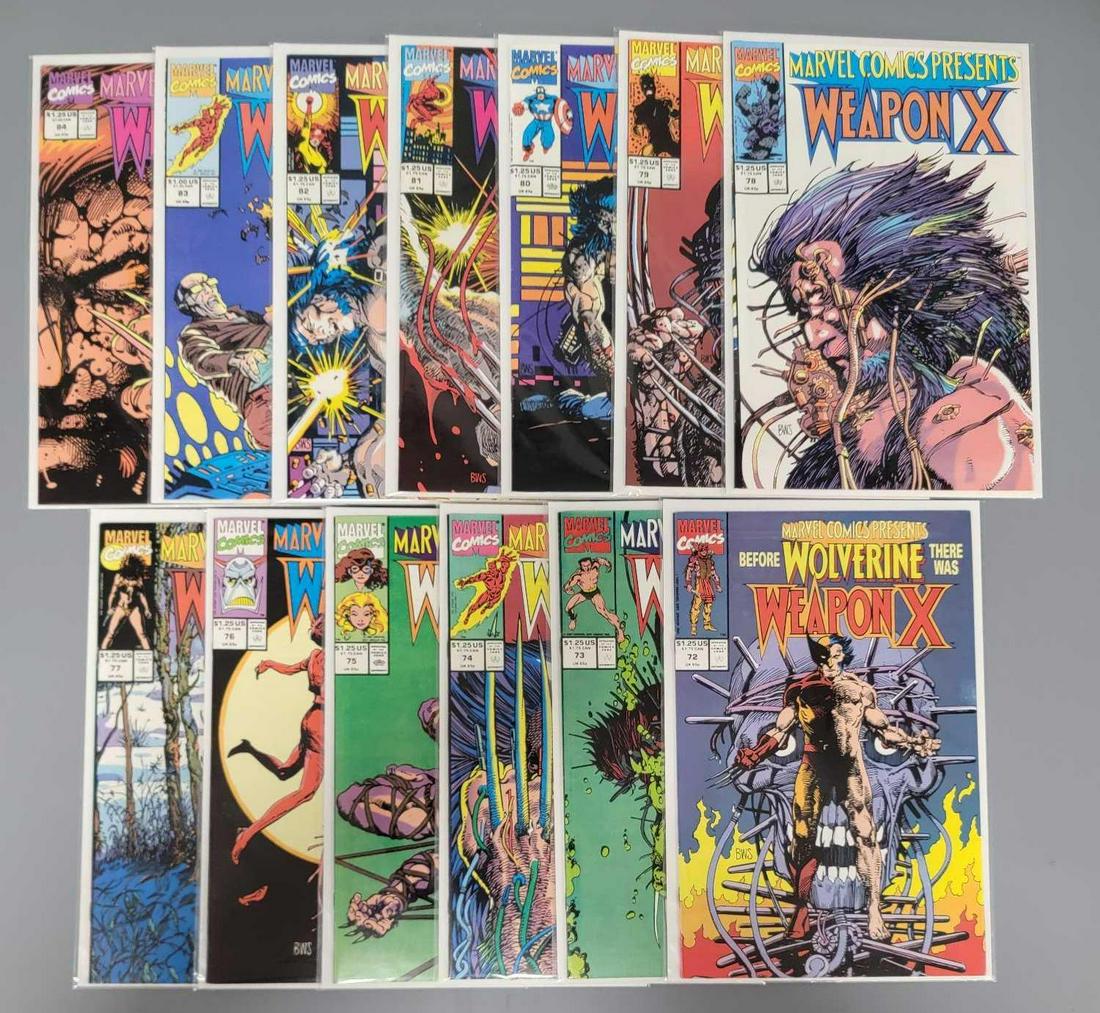 Marvel Comics Presents Weapon X complete Origins series #72 - #84 (1 of 5)