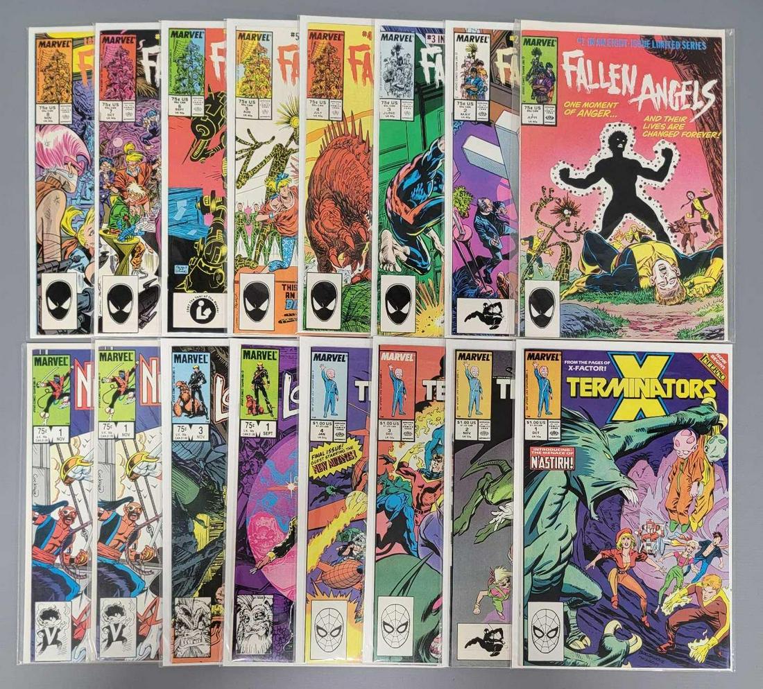 Sixteen Marvel Sci-Fi type comics (1 of 5)