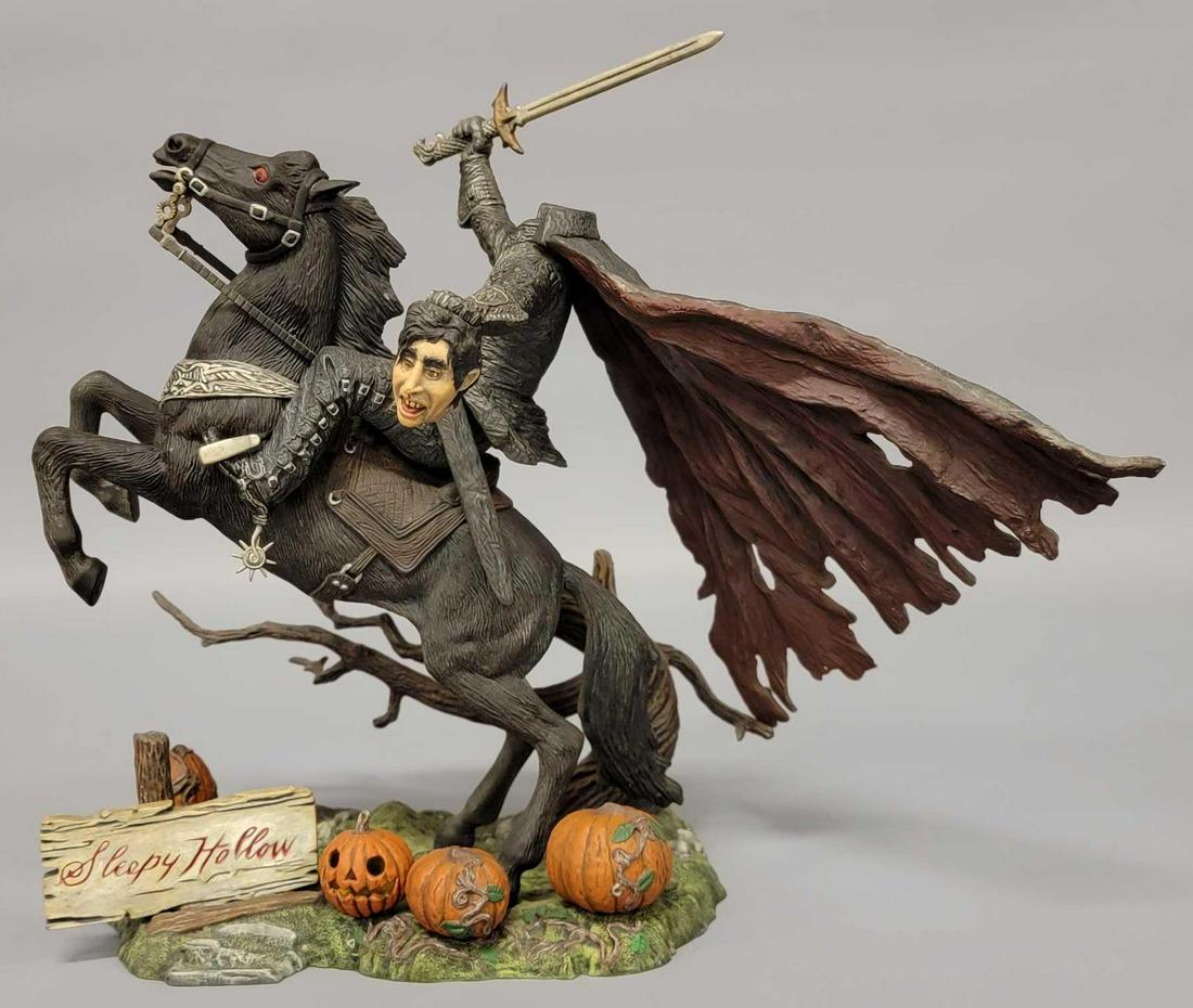 Pro built Polar Lights Headless Horseman monster model (1 of 6)