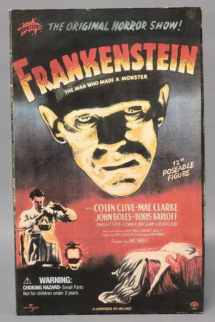 Sideshow toys Frankenstein 12 inch figure in original box: Sideshow toys Frankenstein 12 inch figure in original box, figure is excellent, complete with all accessories, doesn�t look to have ever been out of the box, box is very good with light shelf w