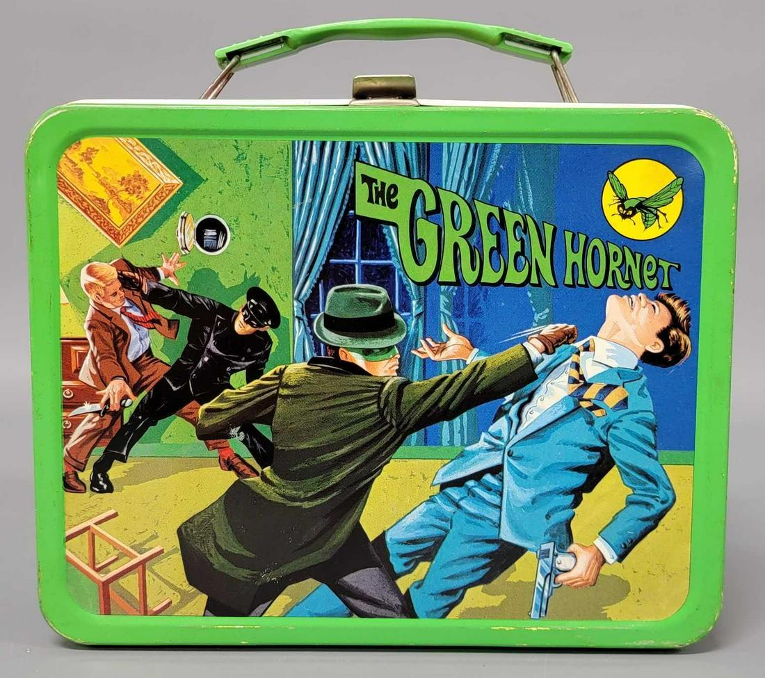 Excellent Thermos brand The Green Hornet Lunch Box (1 of 8)