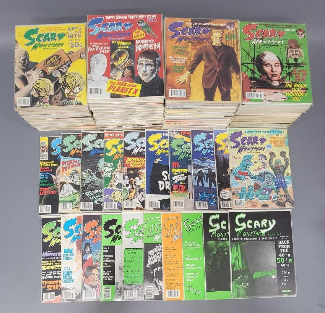 Large run of Scary Monsters magazine issues (1 of 8)