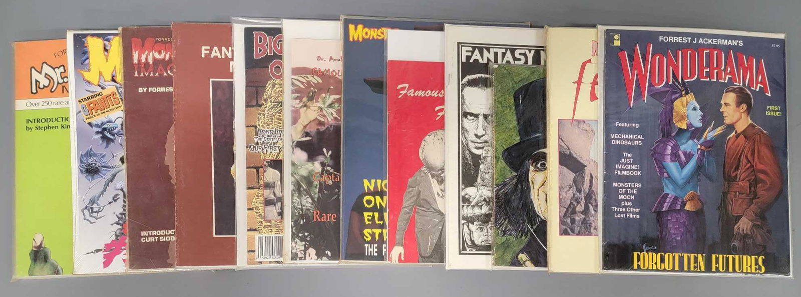 Twelve assorted Monster books and magazines (1 of 4)