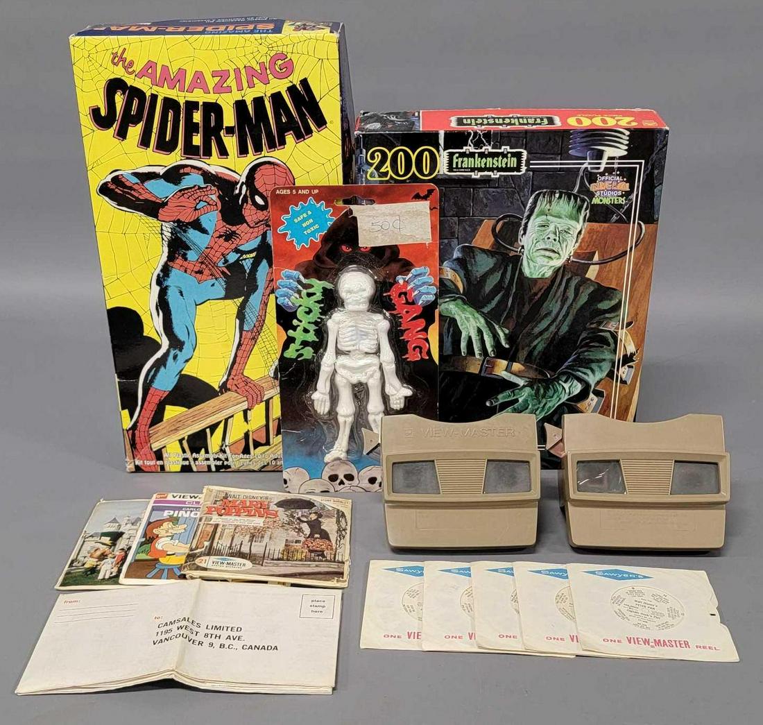 Oddball collection of toys and monster items (1 of 8)