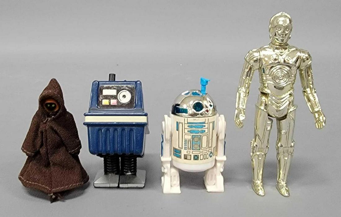 Four original Star Wars figures from Episode Four (1 of 7)