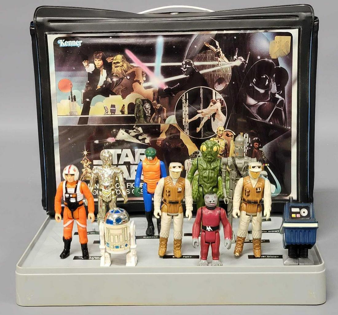 Star Wars 24 figure case with nine original figures plus a bonus figure (1 of 13)