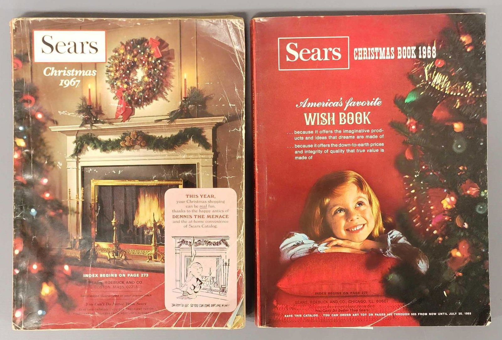 1967 and 1968 Sears Christmas catalogs (1 of 14)