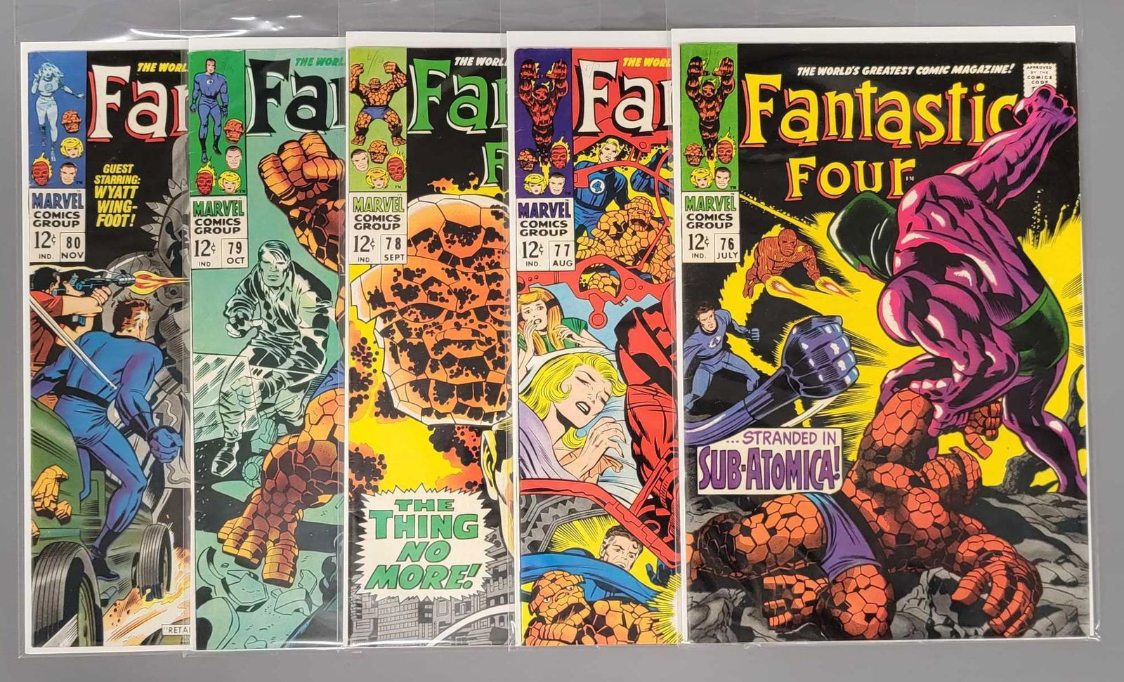 Fantastic Four 76-80 (1 of 6)