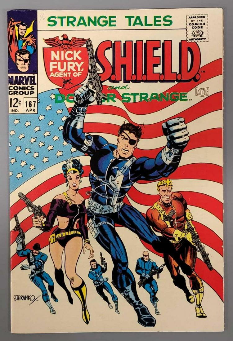 Marvel Strange Tales 167 1st Vanessa Contessa cover (1 of 13)