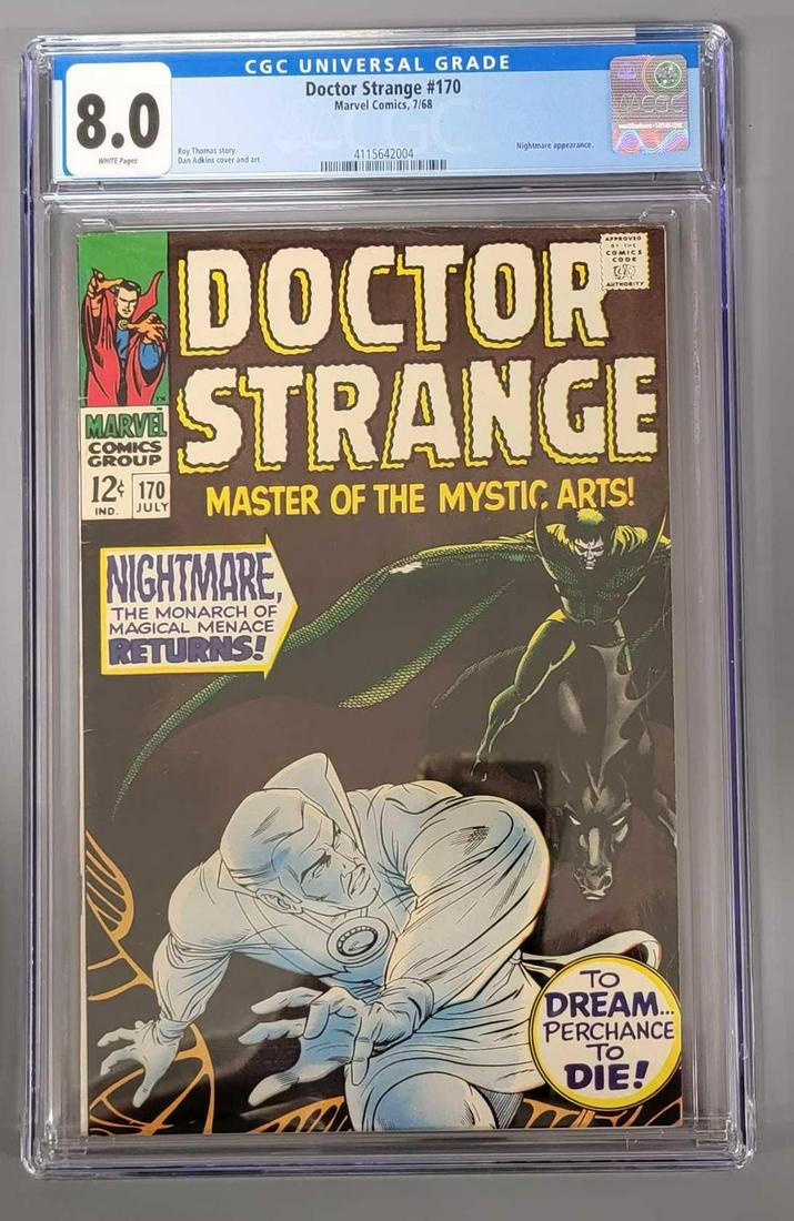 Doctor Strange 170 CGC 8.0 Nightmare Appearance (1 of 9)