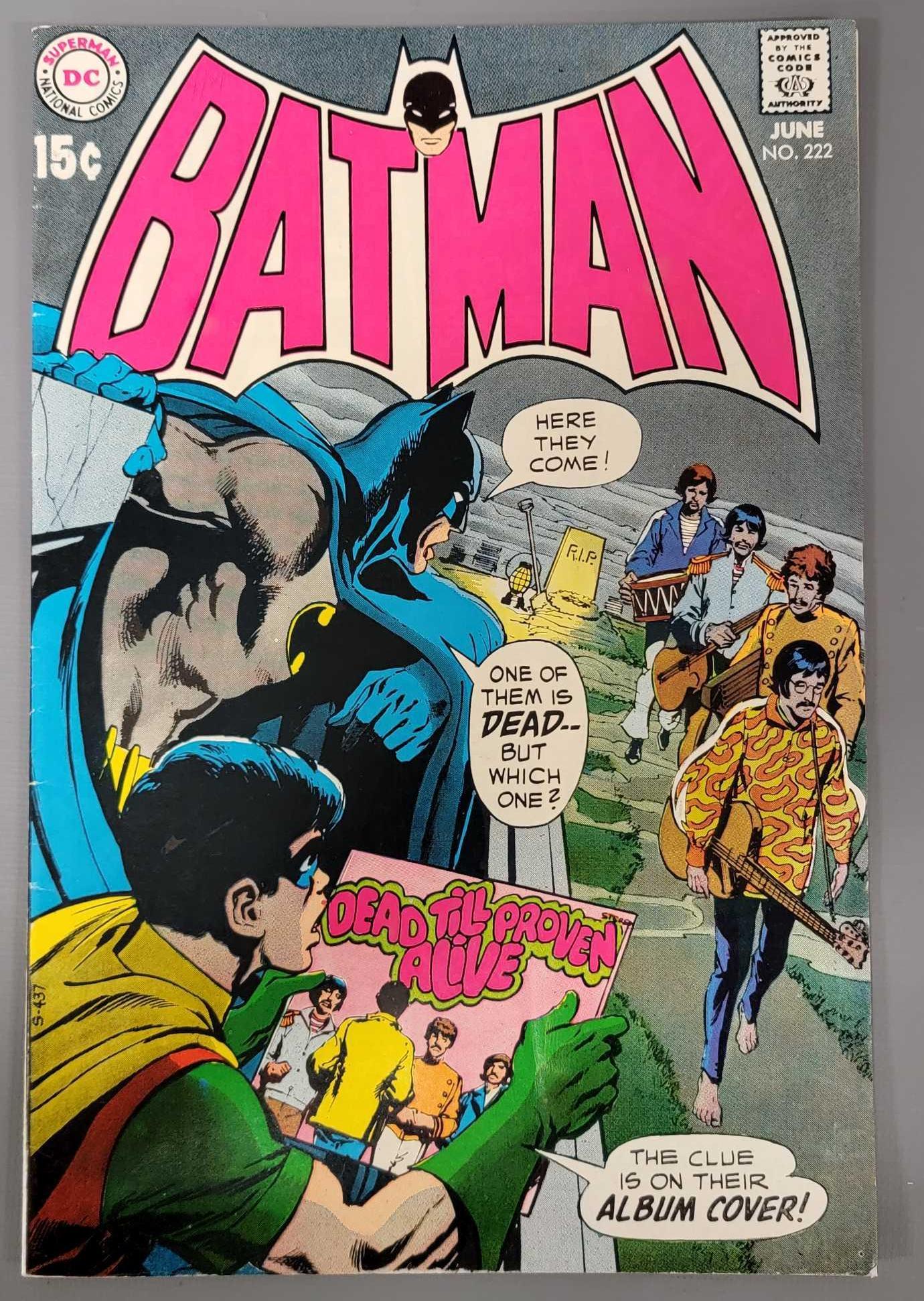 Batman 222 featuring the Beatles (1 of 11)