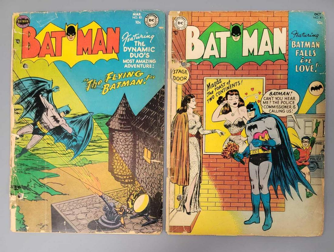 Two Batman 10 cent comics 82 and 87 (1 of 14)