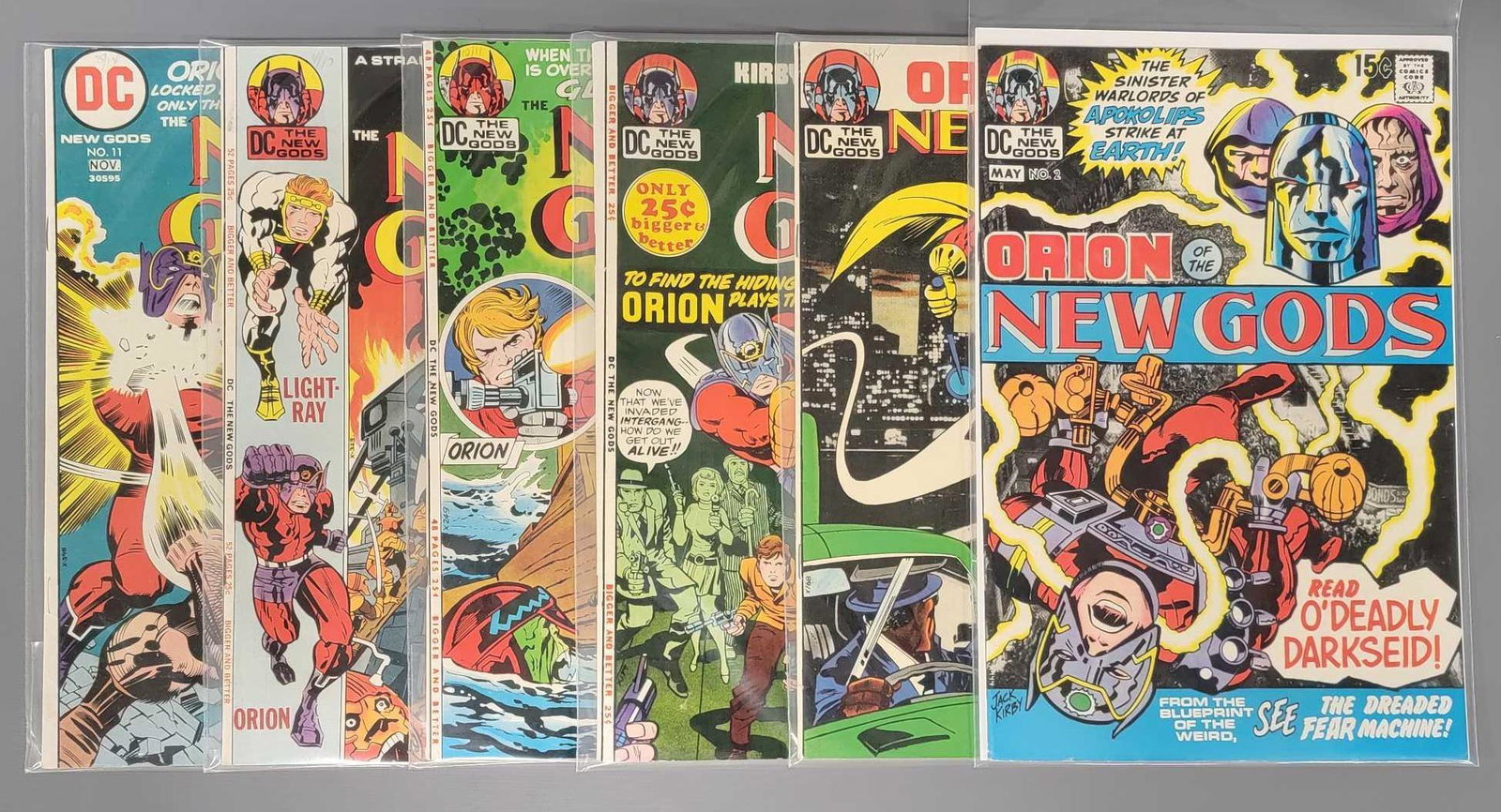 Six DC The New Gods 2 3 4 6 9 and 11 (1 of 4)