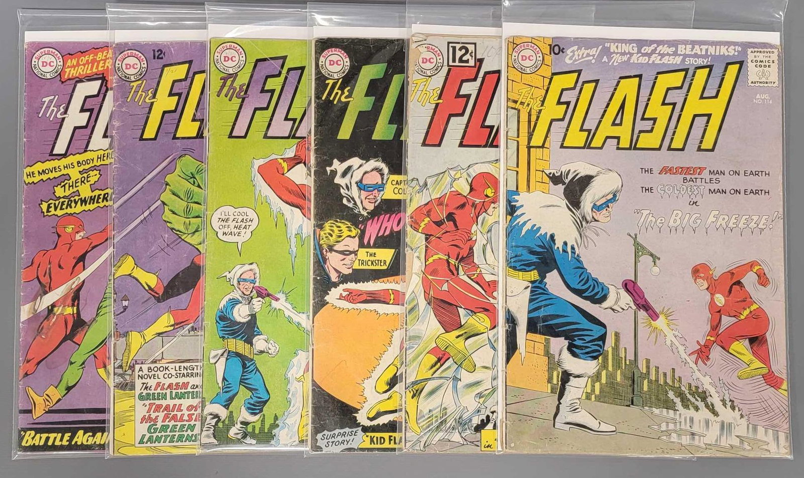 Six DC The Flash 114 129 130 140 143 and 158 (1 of 4)