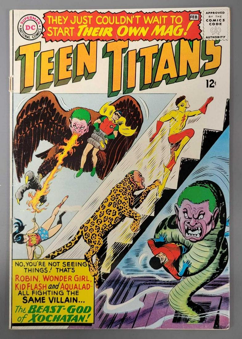 DC Teen Titans 1 first issue 1966 (1 of 14)