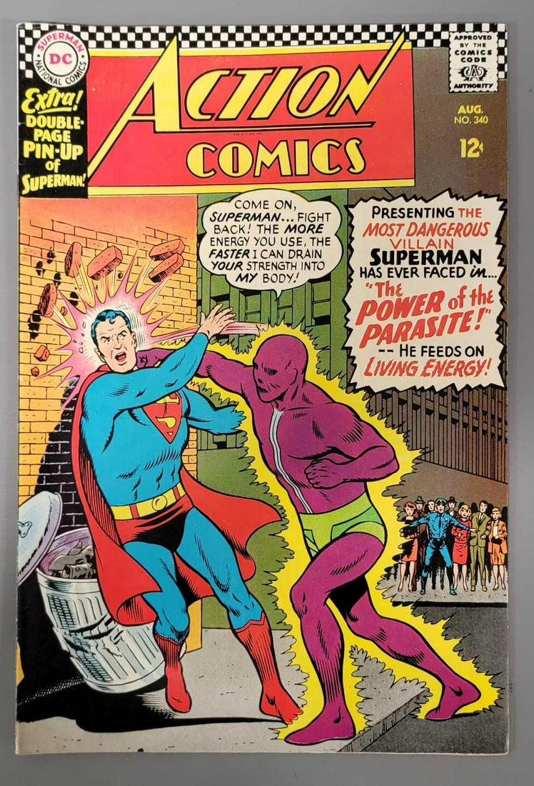 Action Comics 340 Origin and 1st appearance of The Parasite (1 of 13)