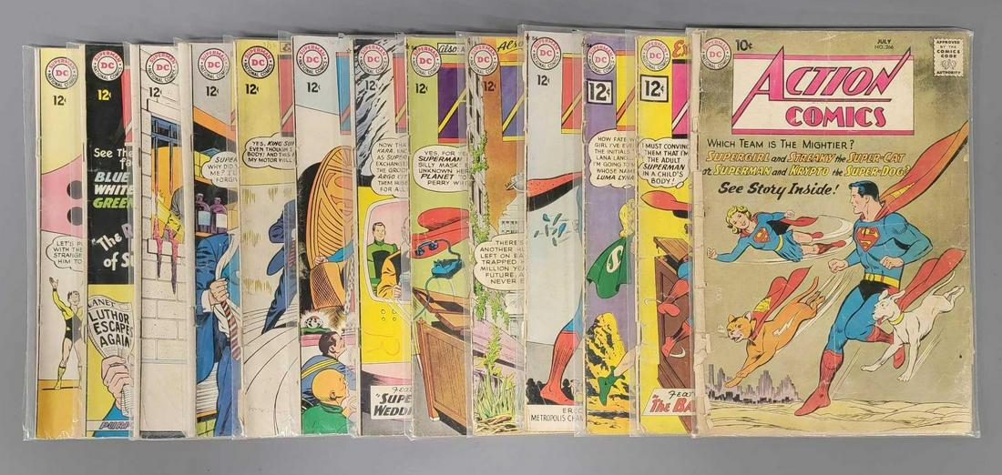 Fourteen Action Comics 266 281 284 289 298 300 302 307 311-313 315 317 and 321 (1 of 4)