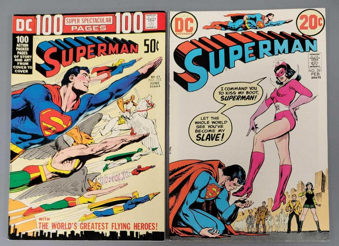 Two DC Superman key issue comics 252 and 261 (1 of 20)