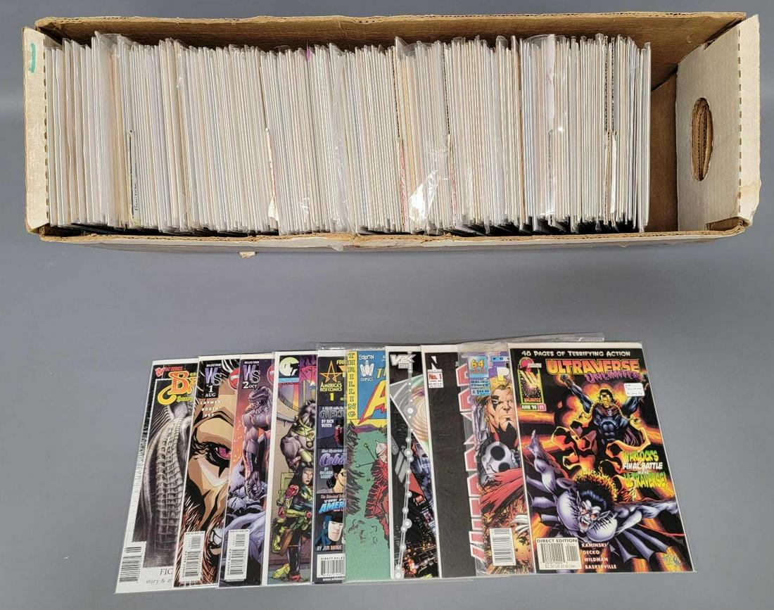 Two Hundred plus book box of Independent comics (1 of 5)