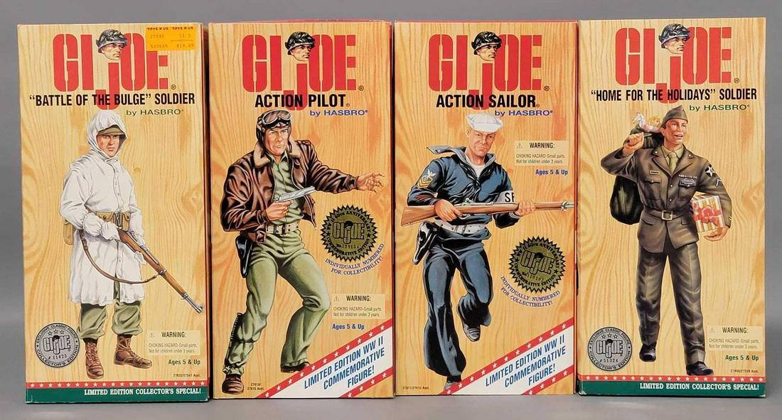 Four GI Joe Limited Edition 12 inch action figures factory sealed (1 of 6)