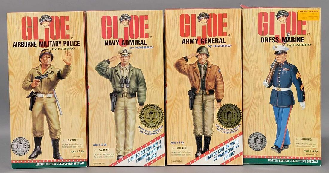 Four GI Joe Limited Edition 12 inch action figures factory sealed (1 of 6)