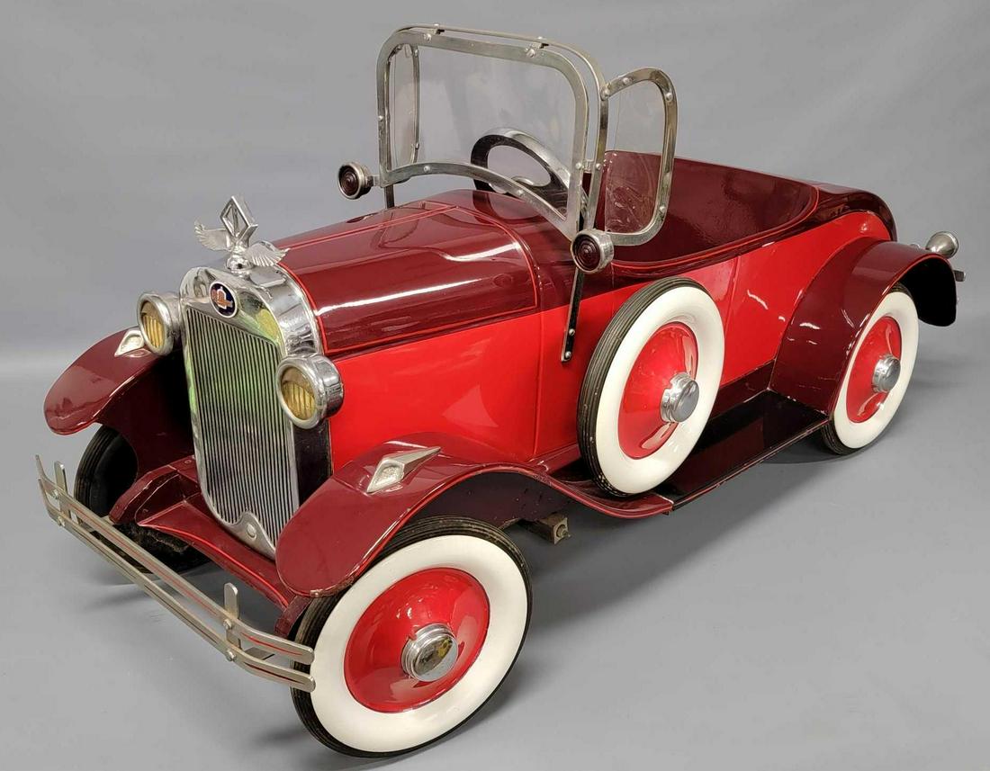 Restored American National Packard pedal car (1 of 20)