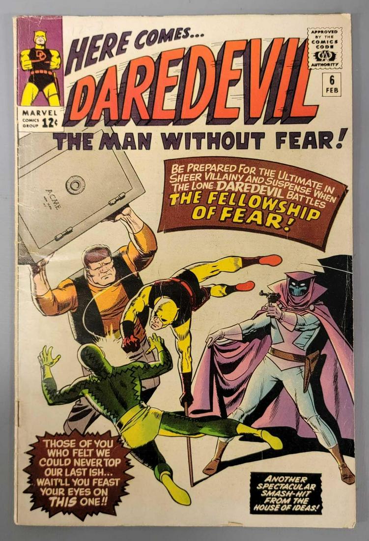 Marvel Daredevil comic #6 1st appearance of Mister Fear (1 of 8)