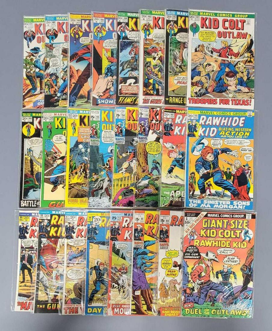 Twenty-four Marvel Western Comics (1 of 4)