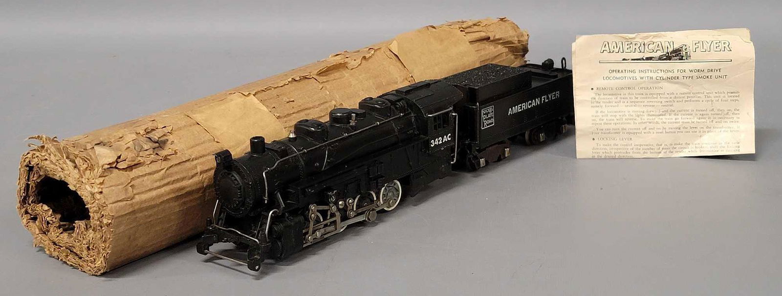 American Flyer Postwar S gauge 342AC Nickel Plate Road steam switcher (1 of 6)
