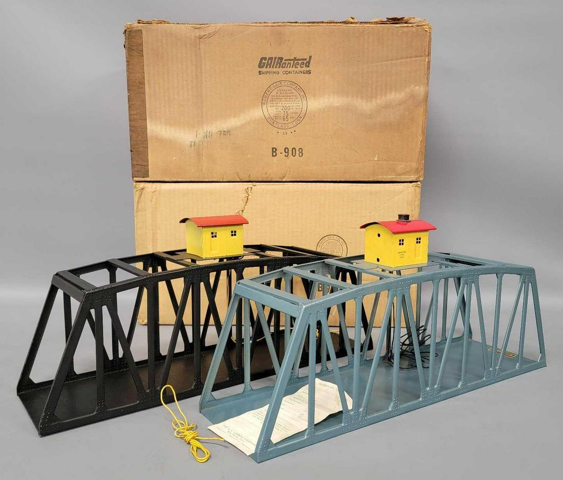 Two American Flyer track Accessories Trestle Bridges in original boxes (1 of 10)