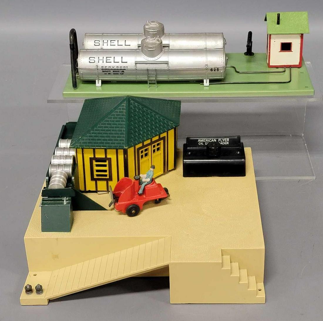 Two American Flyer track accessories oil and fuel related (1 of 8)