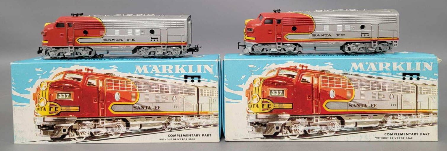 Marklin HO scale 4060 4060 Santa Fe diesel in original boxes (0023) on Nov 26, 2022