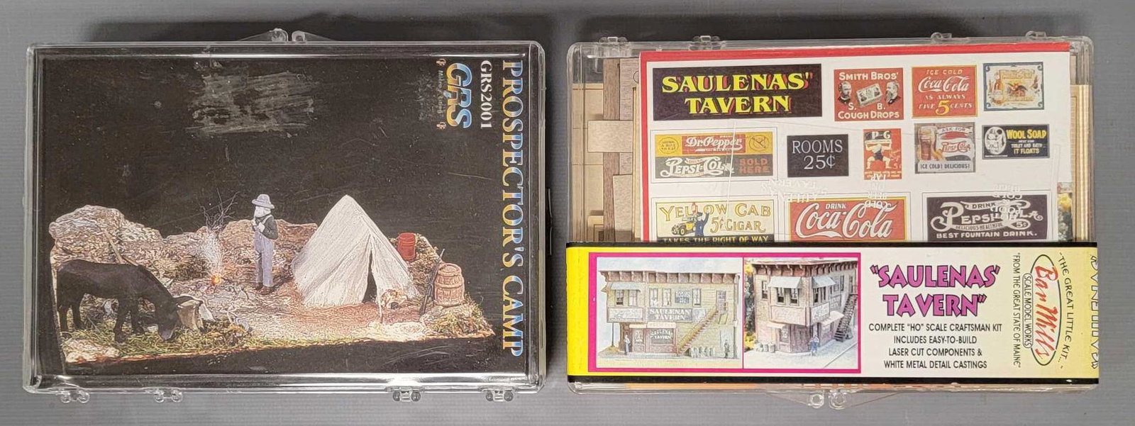Two HO scale craftsman kits in original boxes (1 of 6)