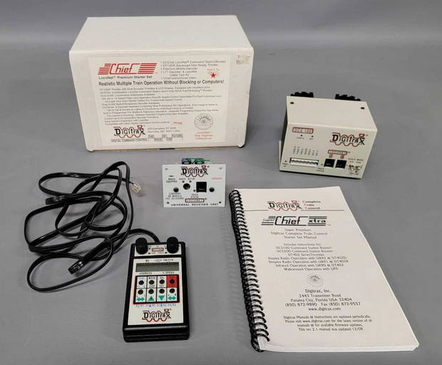 Partial Digitrax Dcc Dh150k System In Original Box