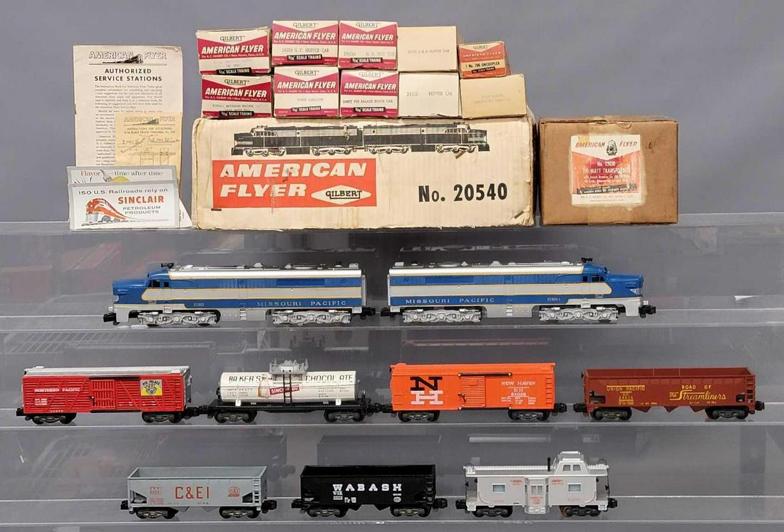 American Flyer S gauge 20540 "The Merchandiser" Missouri Pacific diesel freight set (1 of 14)