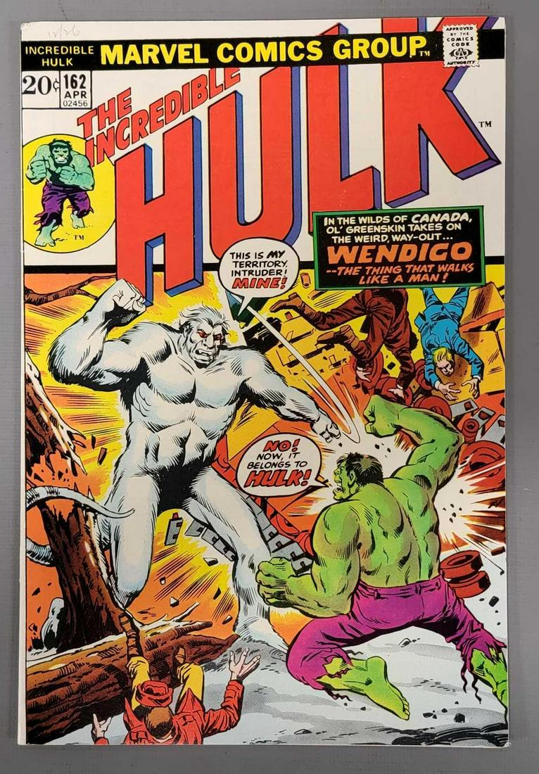 Incredible Hulk 162 1st appearance of Wendigo (1 of 8)