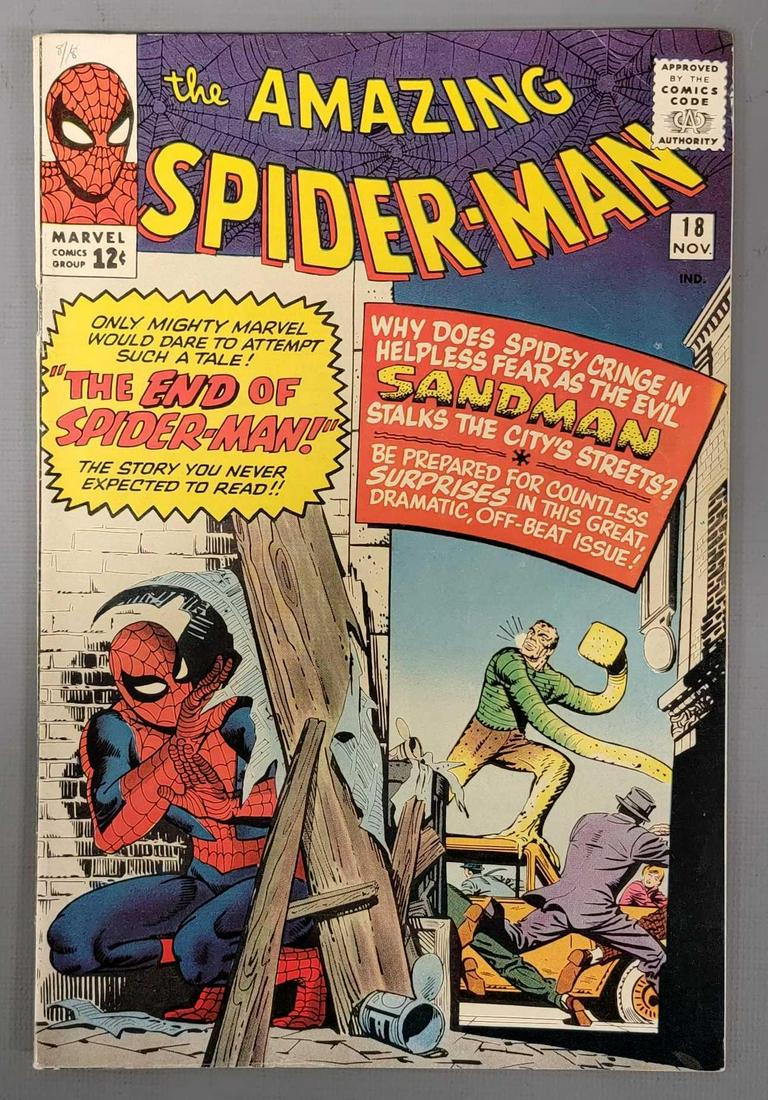 Amazing Spider-man 18 1st appearance of Ned Leeds, 3rd appearance Sandman (1 of 7)